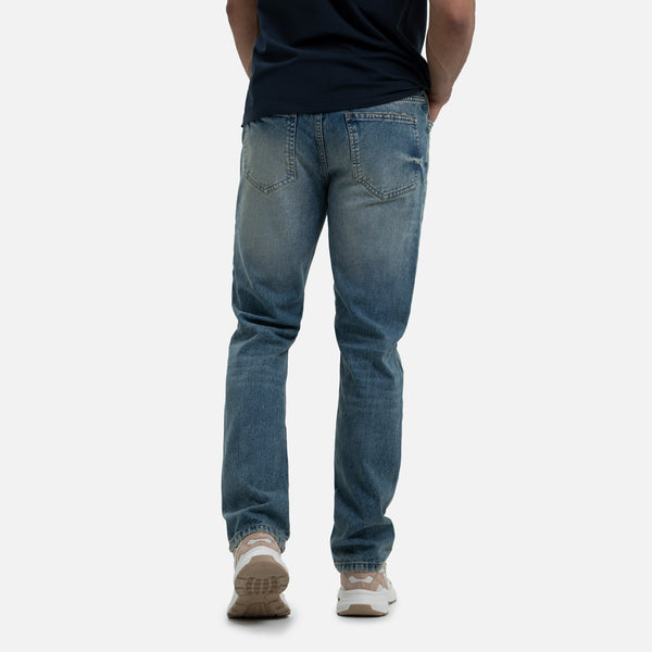 JEANS 5 BOLSILLOS COLOR AZUL MEDIO