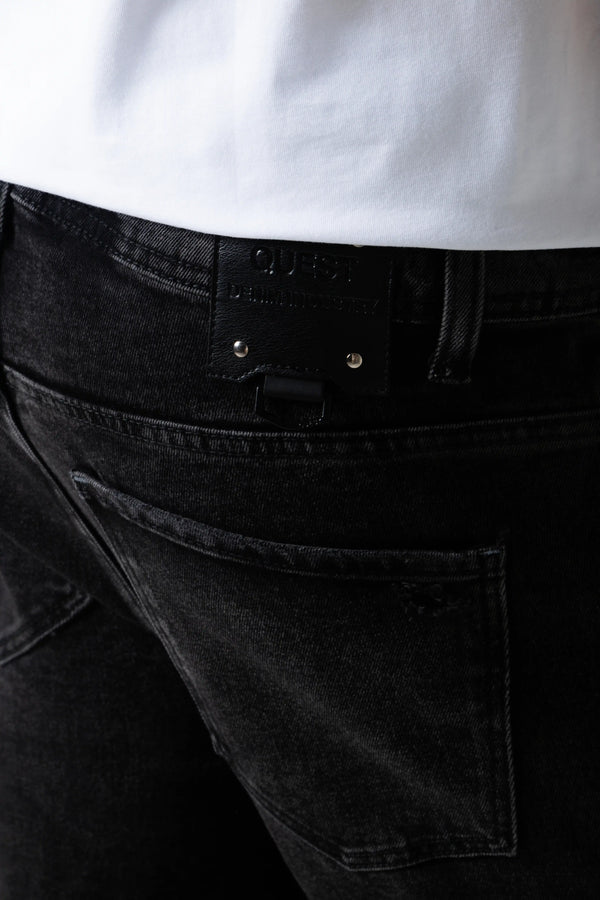 JEANS 5 BOLSILLOS COLOR NEGRO