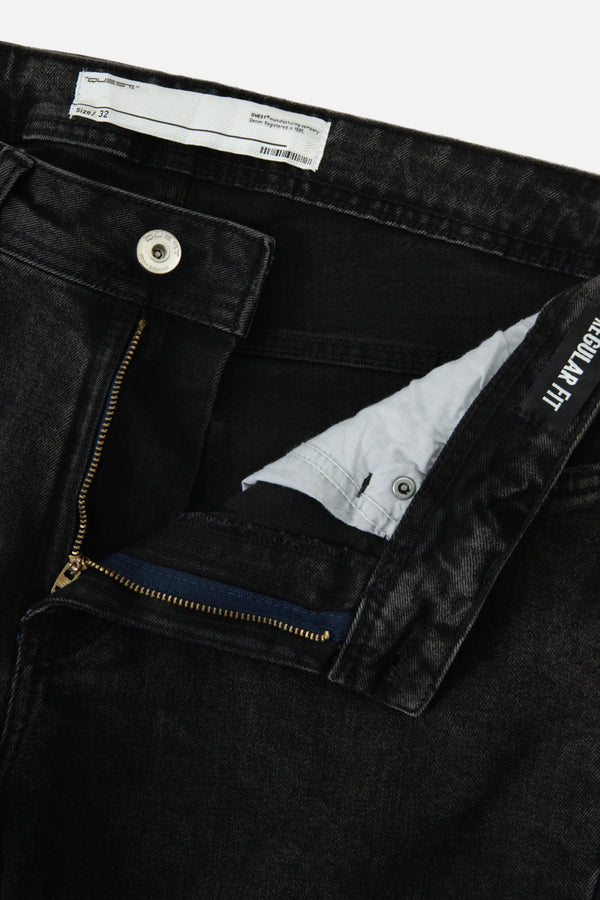 JEANS 5 BOLSILLOS COLOR NEGRO