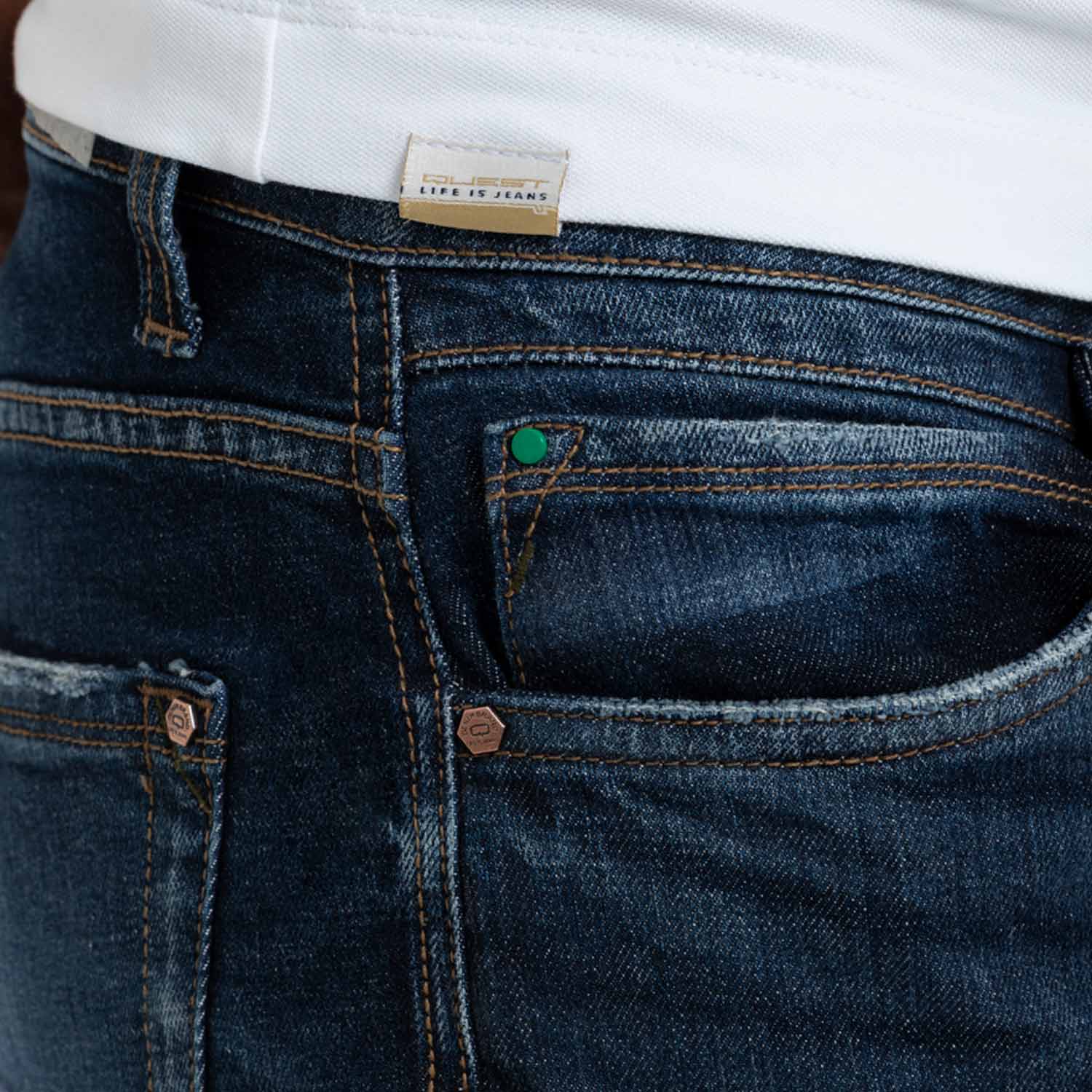 JEANS 5 BOLSILLOS COLOR AZUL INDUSTRY