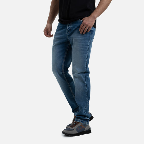 JEANS 5 BOLSILLOS COLOR AZUL CLARO