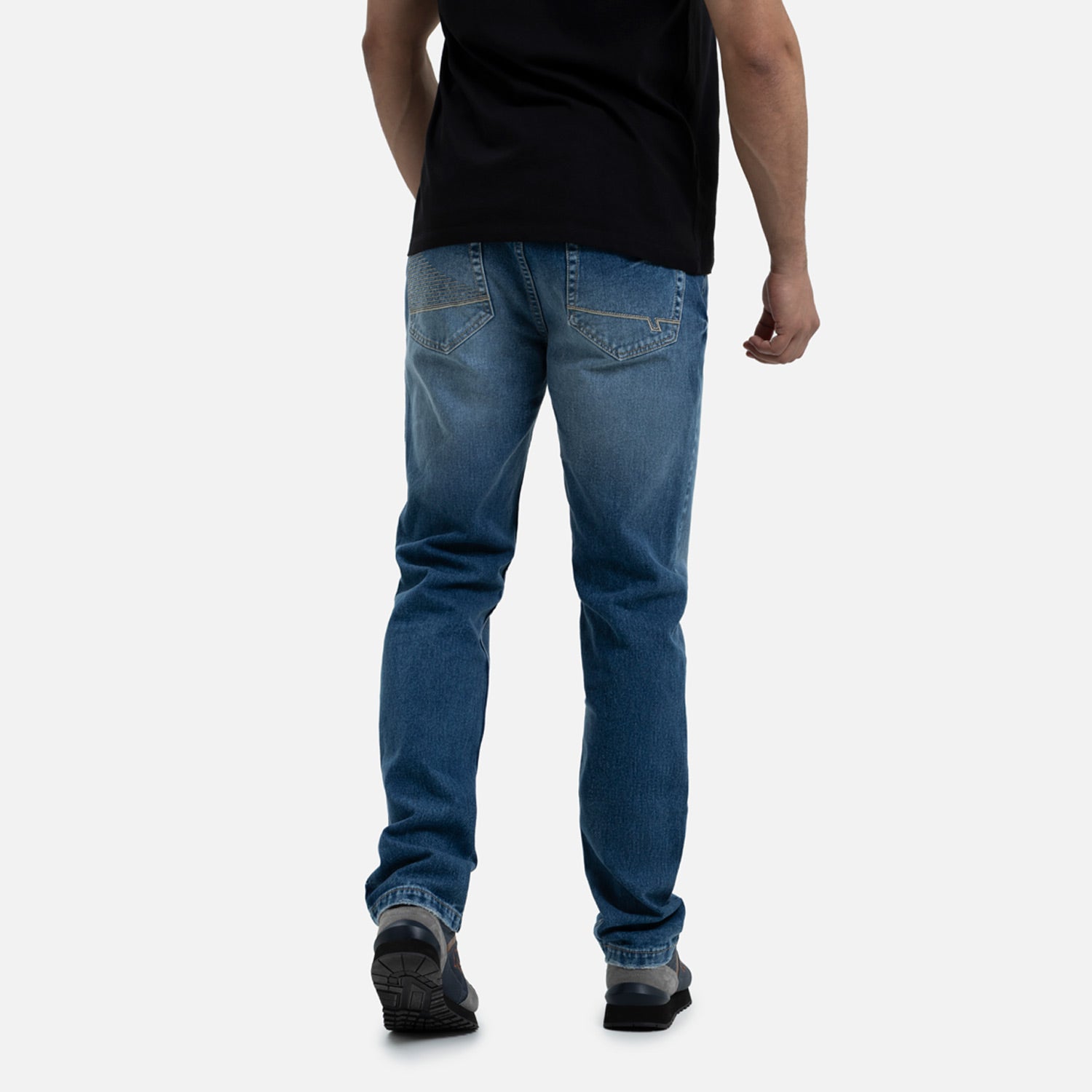 JEANS 5 BOLSILLOS COLOR AZUL CLARO