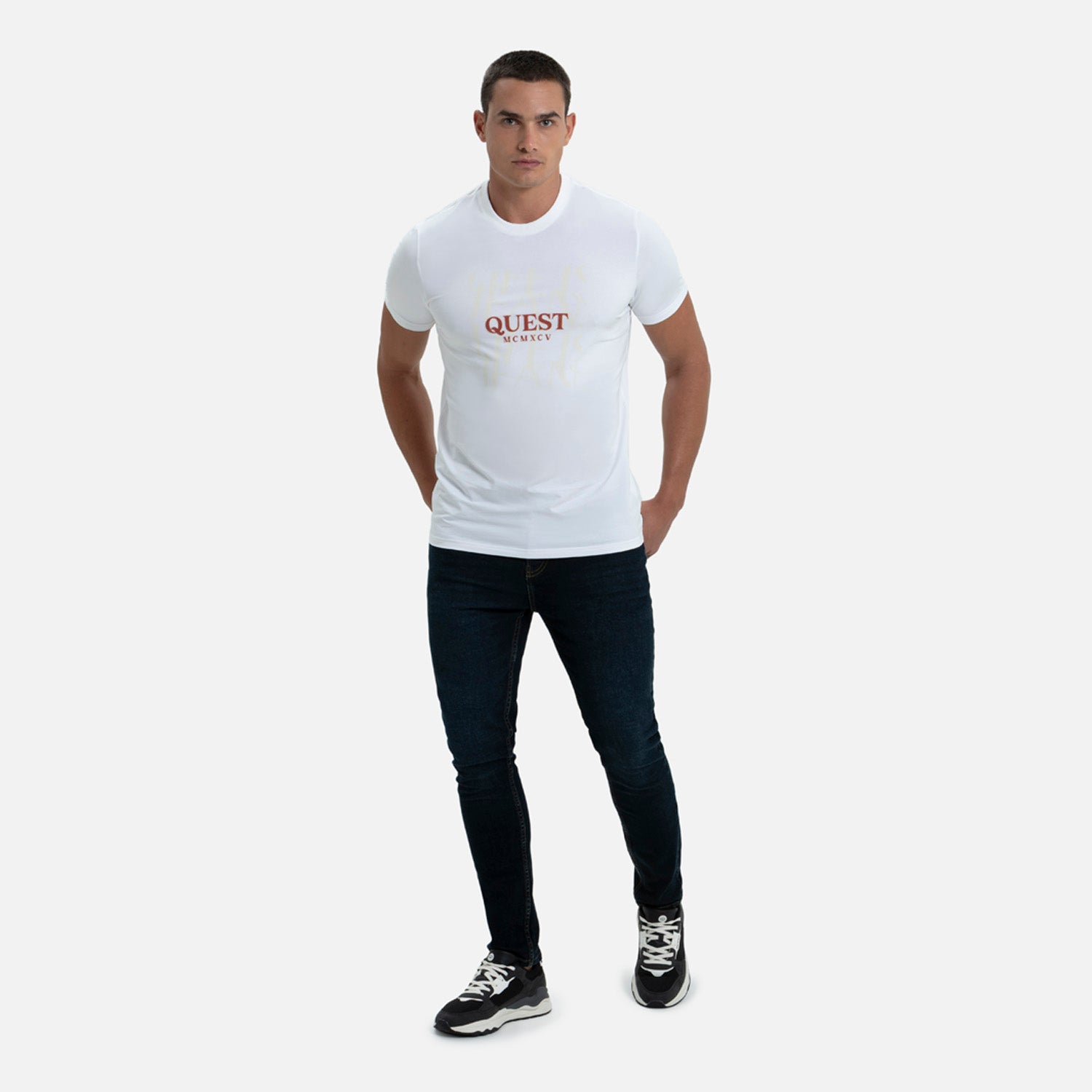 JEANS 5 BOLSILLOS COLOR AZUL INDUSTRY