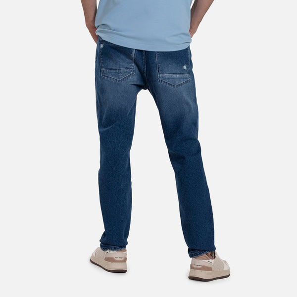 JEANS 5 BOLSILLOS COLOR AZUL MEDIO