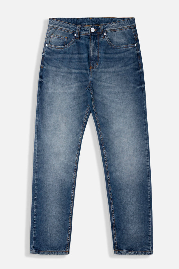 JEANS 5 BOLSILLOS COLOR AZUL OSCURO