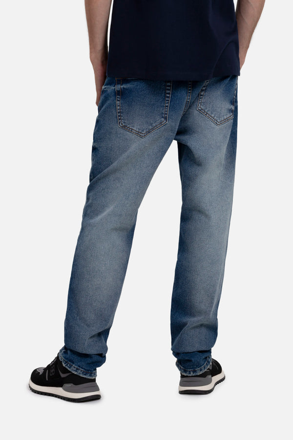 JEANS 5 BOLSILLOS COLOR AZUL OSCURO