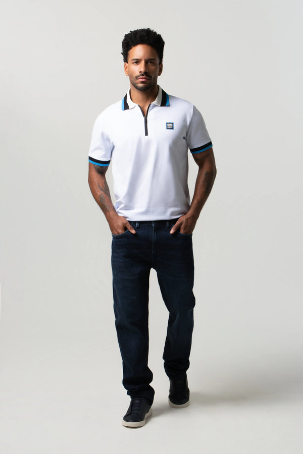 JEANS 5 BOLSILLOS COLOR AZUL OSCURO