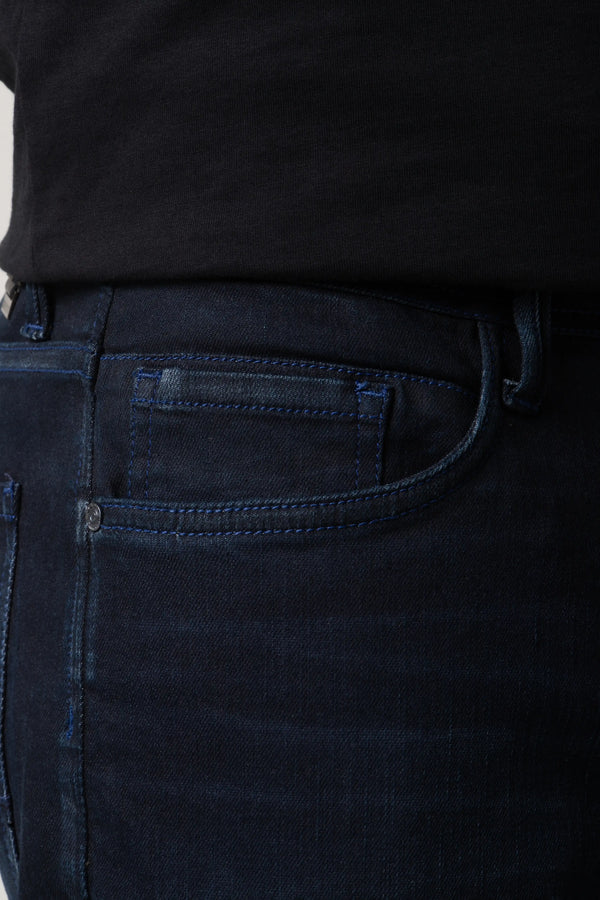 JEANS 5 BOLSILLOS COLOR AZUL OSCURO