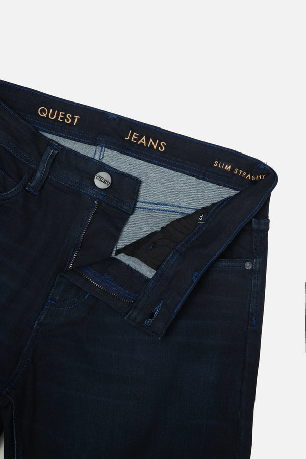 JEANS 5 BOLSILLOS COLOR AZUL OSCURO