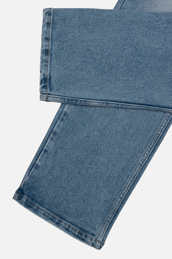 JEANS 5 BOLSILLOS COLOR AZUL MEDIO