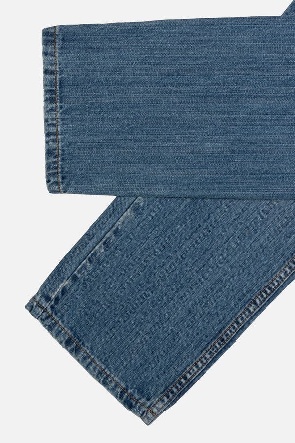 JEANS 5 BOLSILLOS COLOR AZUL MEDIO