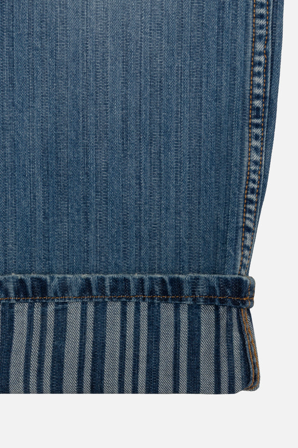 JEANS 5 BOLSILLOS COLOR AZUL MEDIO