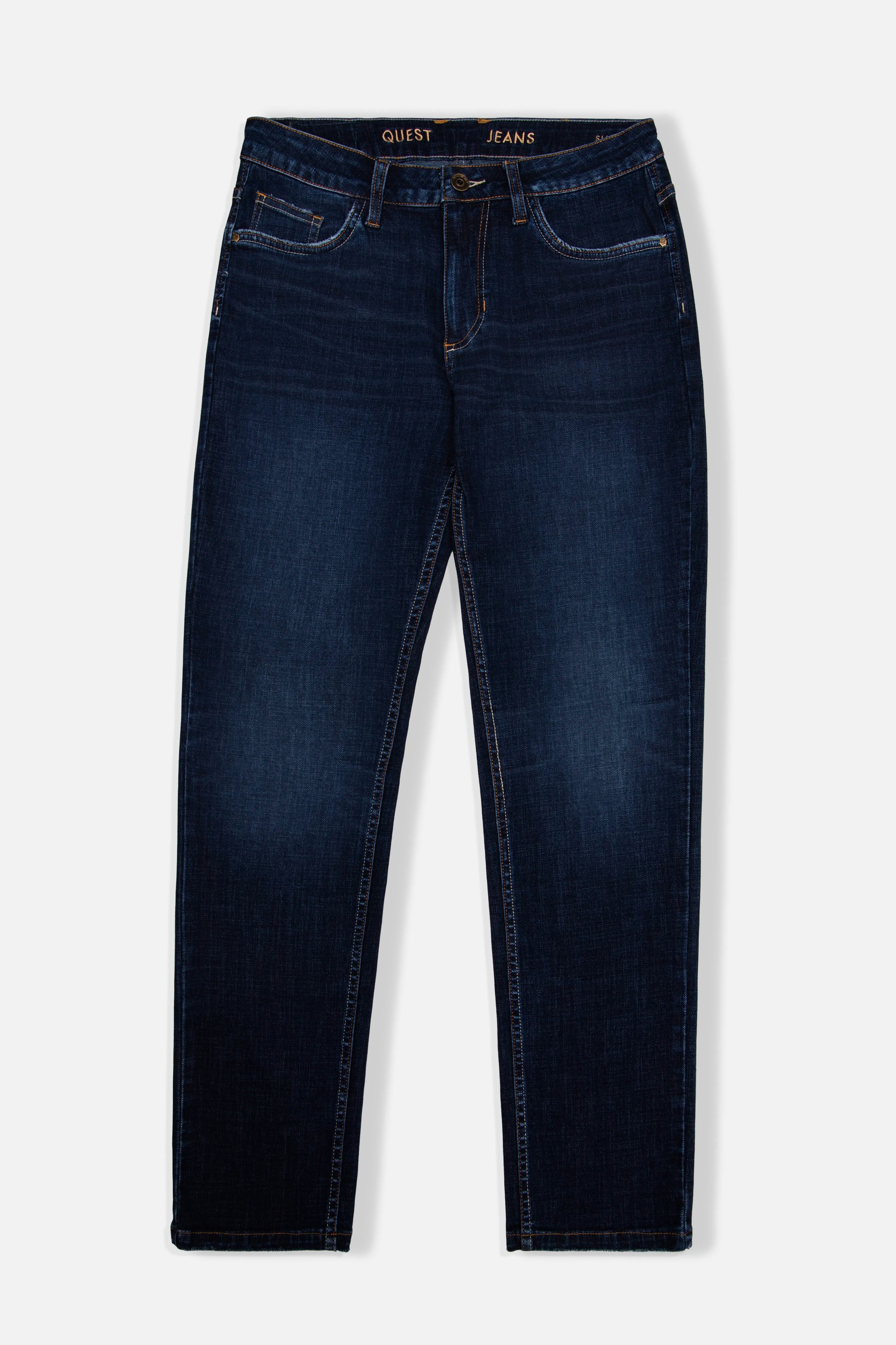 JEANS 5 BOLSILLOS COLOR AZUL OSCURO