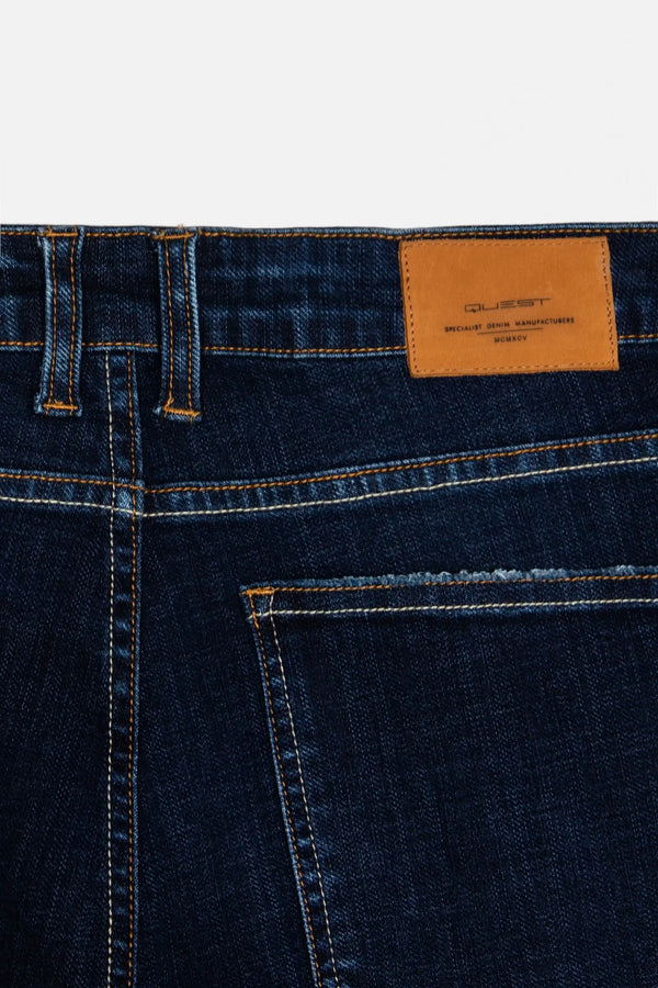 JEANS 5 BOLSILLOS COLOR AZUL OSCURO