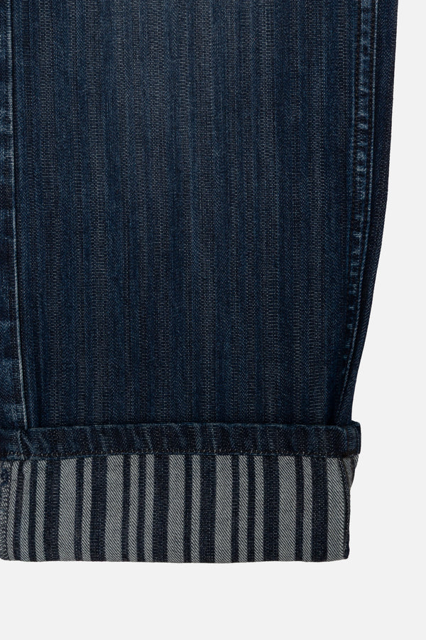 JEANS 5 BOLSILLOS COLOR AZUL OSCURO