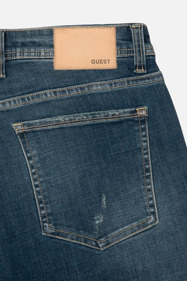 JEANS 5 BOLSILLOS COLOR AZUL MEDIO