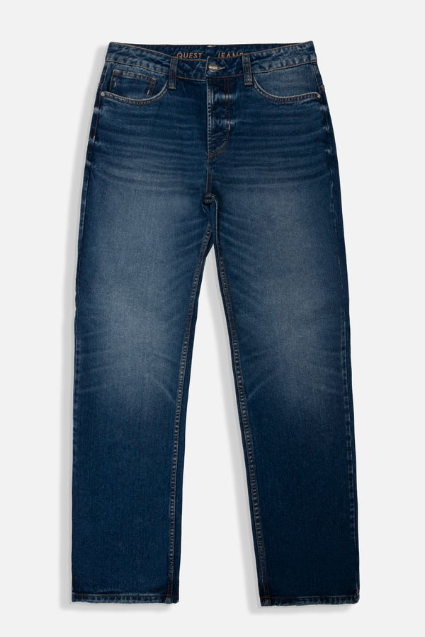 JEANS 5 BOLSILLOS COLOR AZUL OSCURO