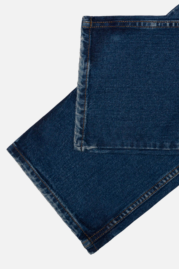 JEANS 5 BOLSILLOS COLOR AZUL OSCURO