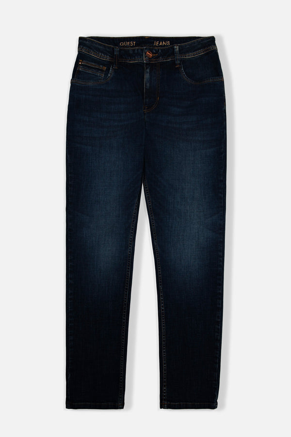 JEANS 5 BOLSILLOS COLOR AZUL OSCURO