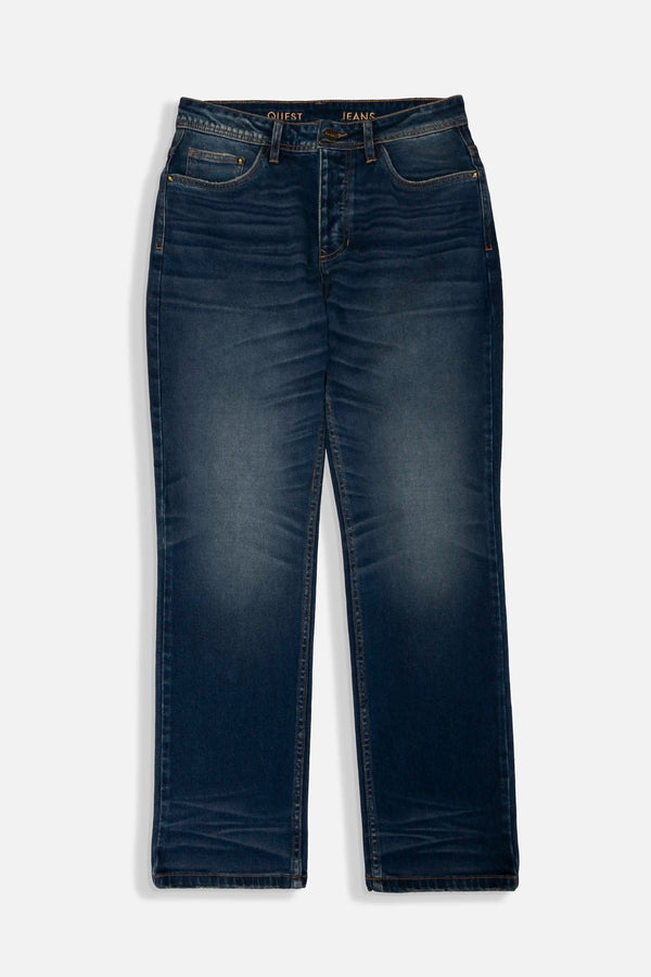 JEANS 5 BOLSILLOS COLOR AZUL OSCURO