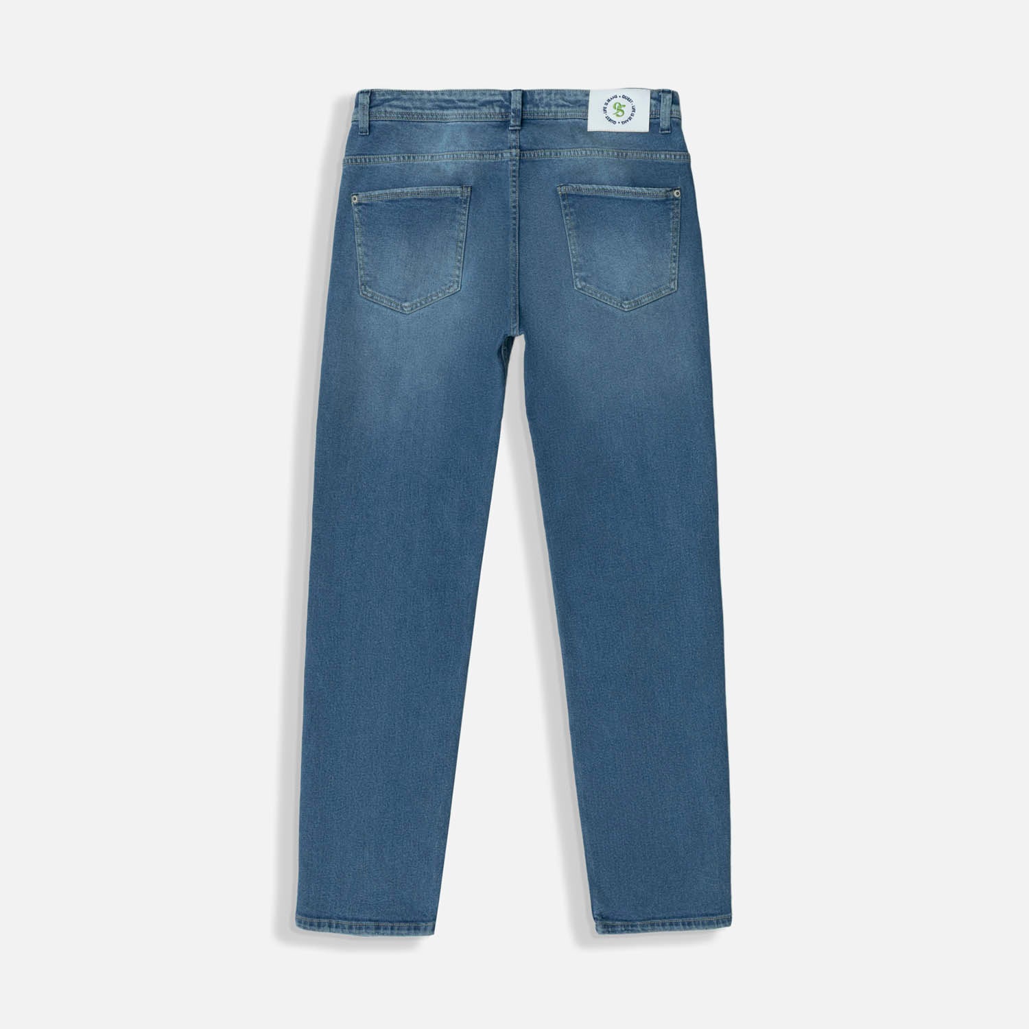 JEANS 5 BOLSILLOS COLOR AZUL MEDIO