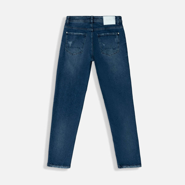 JEANS 5 BOLSILLOS COLOR AZUL MEDIO