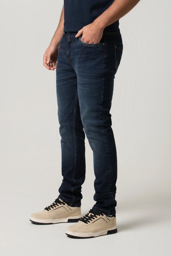 JEANS 5 BOLSILLOS COLOR AZUL INDUSTRY
