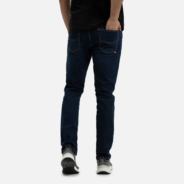 JEANS 5 BOLSILLOS COLOR AZUL OSCURO