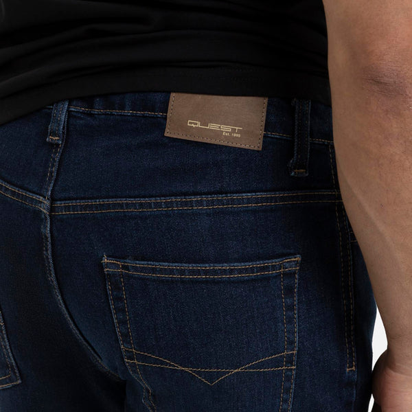 JEANS 5 BOLSILLOS COLOR AZUL OSCURO