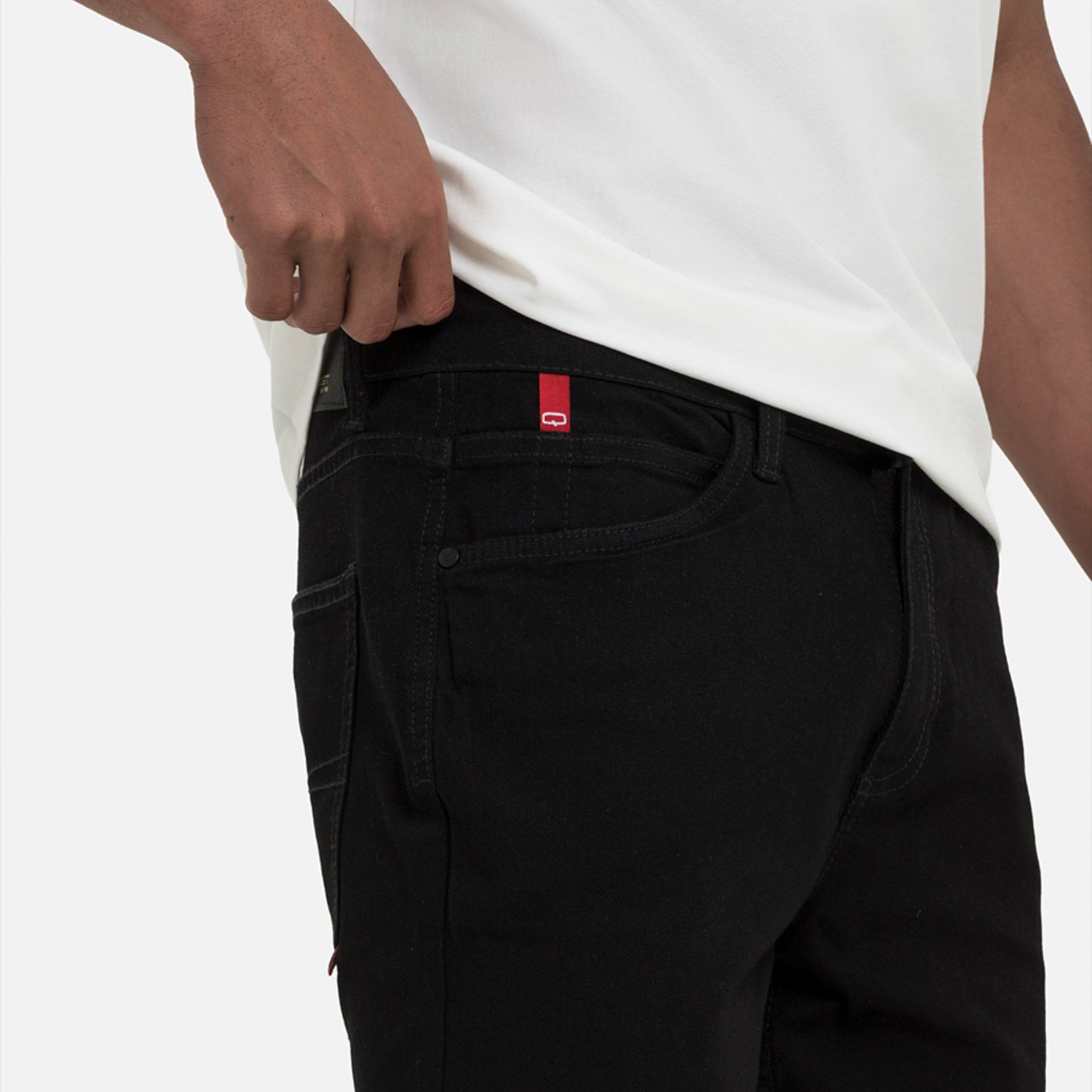 JEANS 5 BOLSILLOS COLOR NEGRO NEGRO