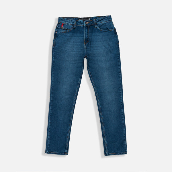 JEANS 5 BOLSILLOS COLOR AZUL MEDIO MEDIO