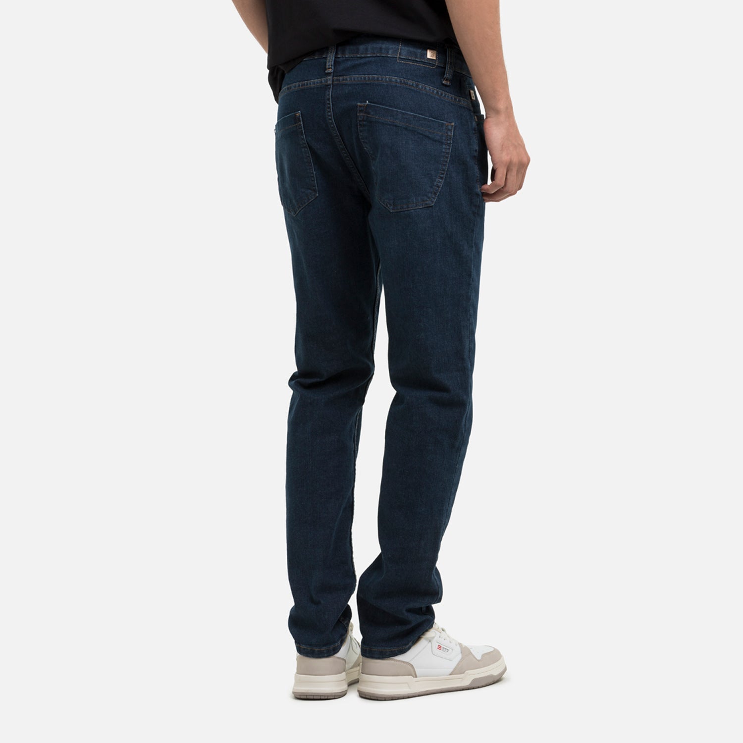 JEANS 5 BOLSILLOS COLOR AZUL OSCURO