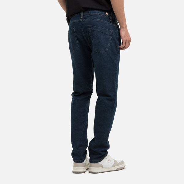 JEANS 5 BOLSILLOS COLOR AZUL OSCURO