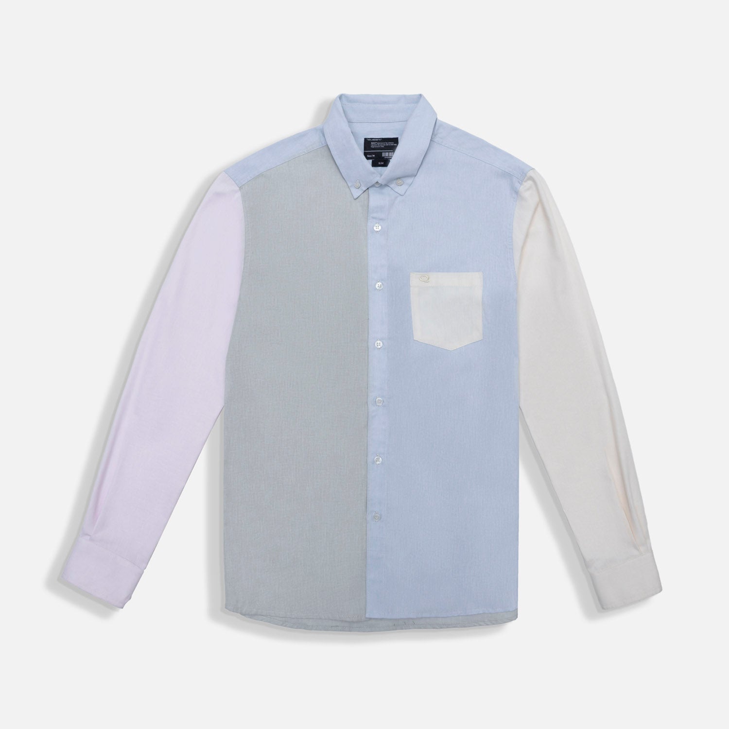 CAMISA MANGA LARGA COLOR AZUL CLARO