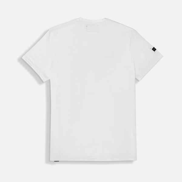 PLAYERA SLIM MANGA CORTA COLOR BLANCO OPTICO