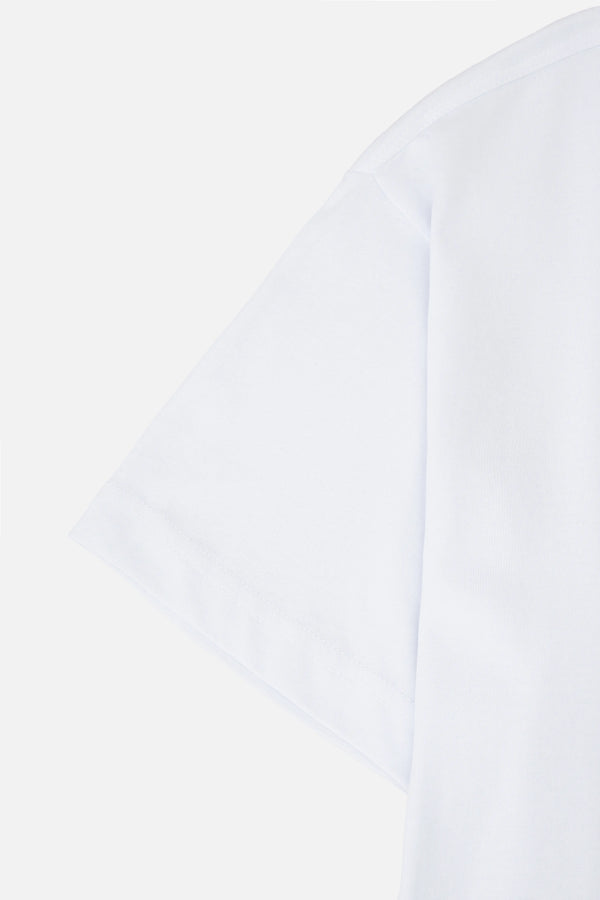 PLAYERA MANGA CORTA COLOR BLANCO OPTICO