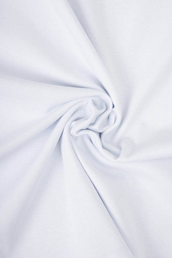 PLAYERA MANGA CORTA COLOR BLANCO OPTICO