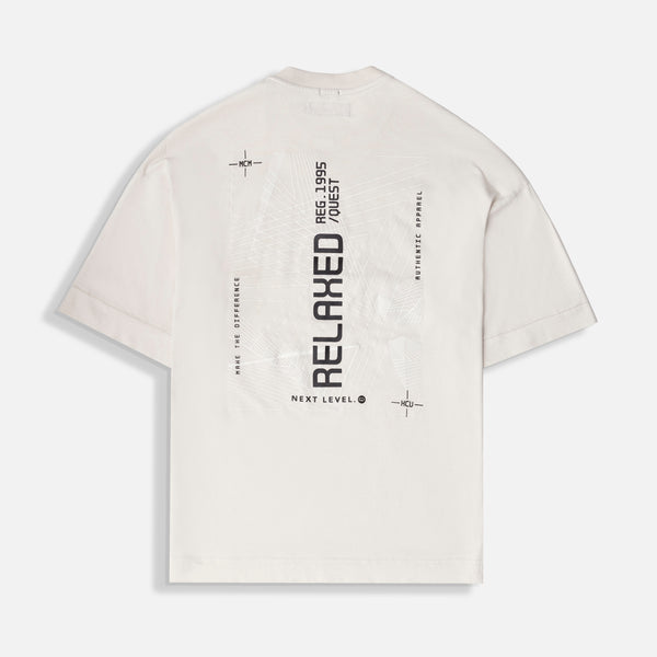 PLAYERA MANGA CORTA COLOR WHITECAP GRAY - Quest México