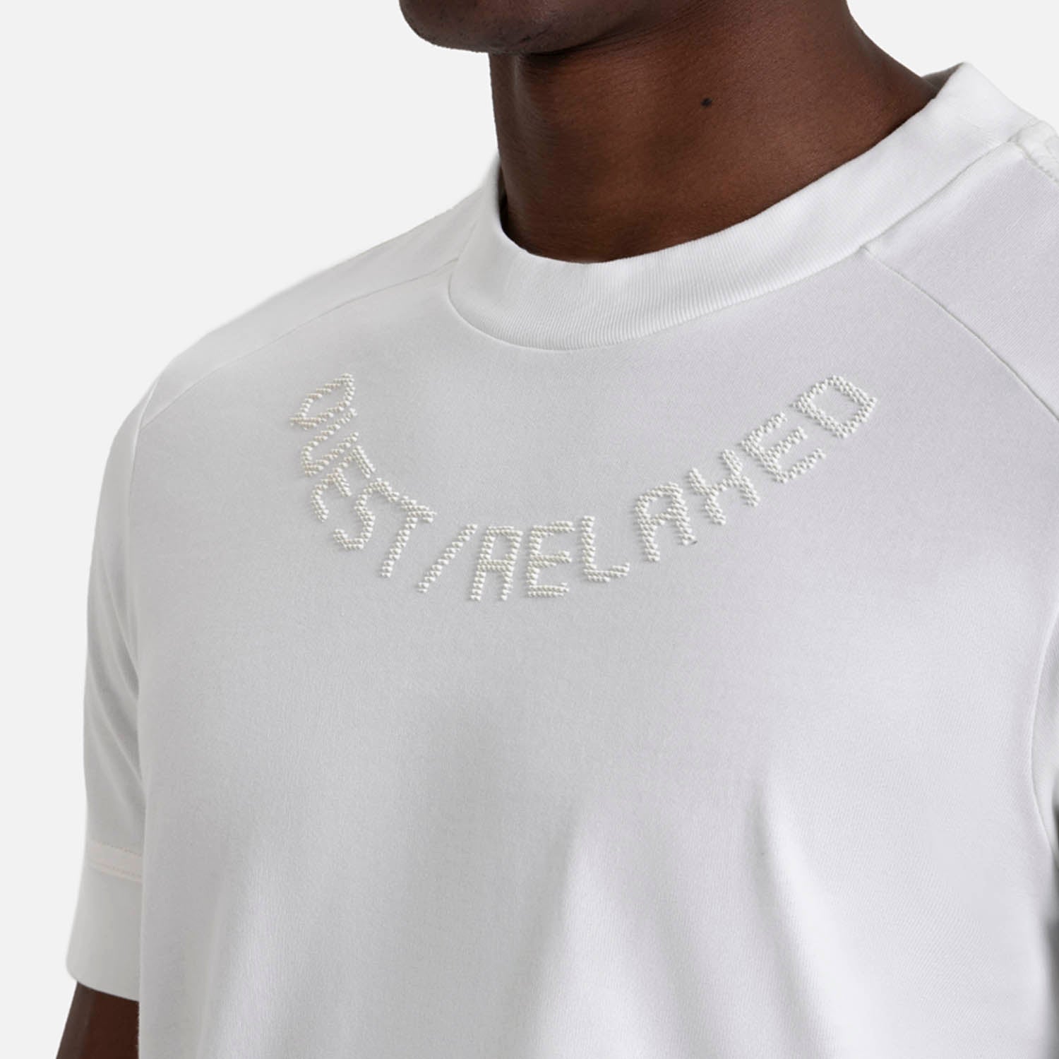 PLAYERA MANGA CORTA COLOR IVORY