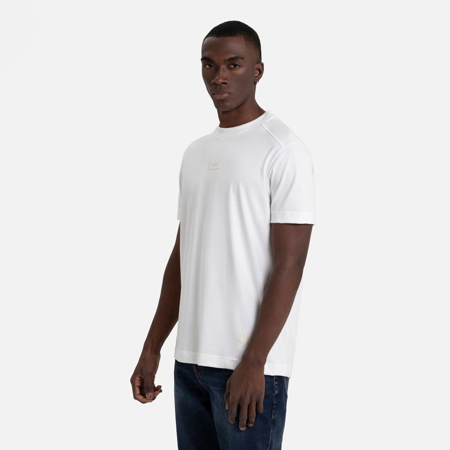 PLAYERA MANGA CORTA COLOR IVORY