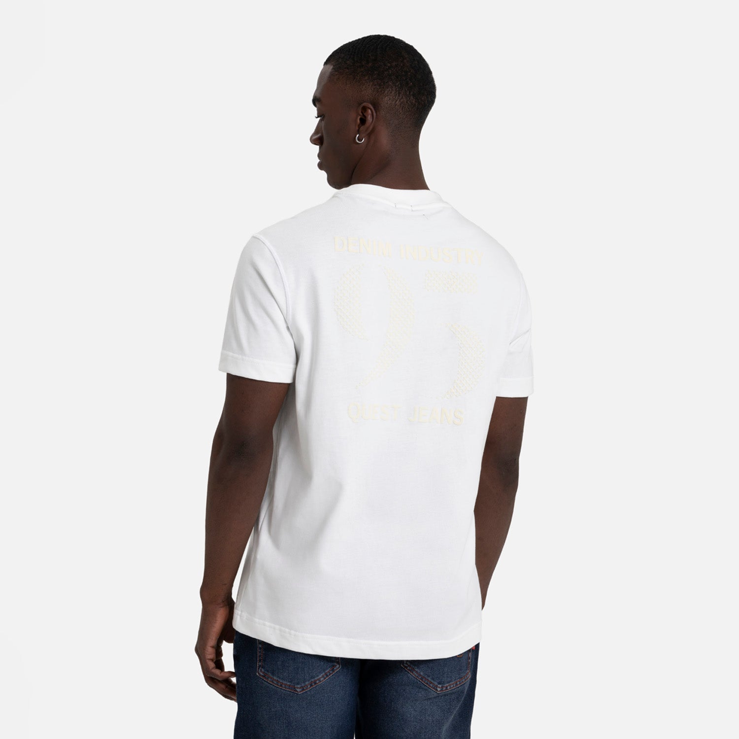 PLAYERA MANGA CORTA COLOR IVORY