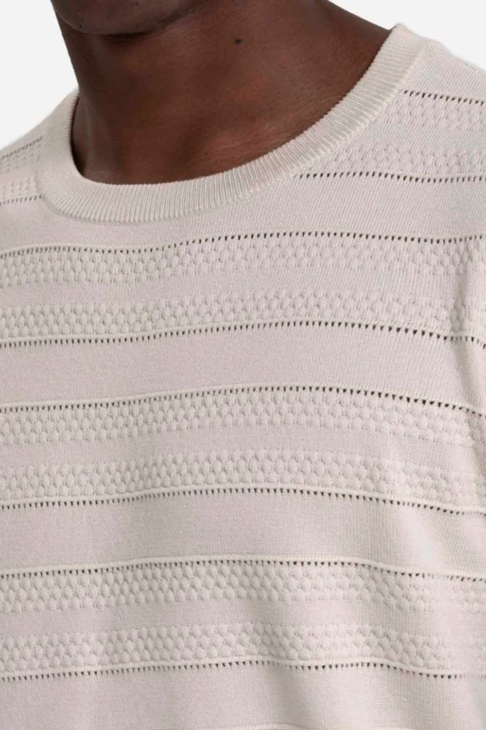 PLAYERA MANGA CORTA COLOR IVORY