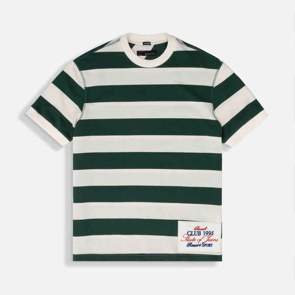 PLAYERA MANGA CORTA COLOR VERDE TENIS-IVORY MARFIL - Quest México