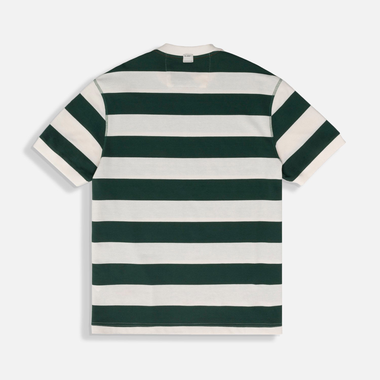 PLAYERA MANGA CORTA COLOR VERDE TENIS-IVORY MARFIL - Quest México