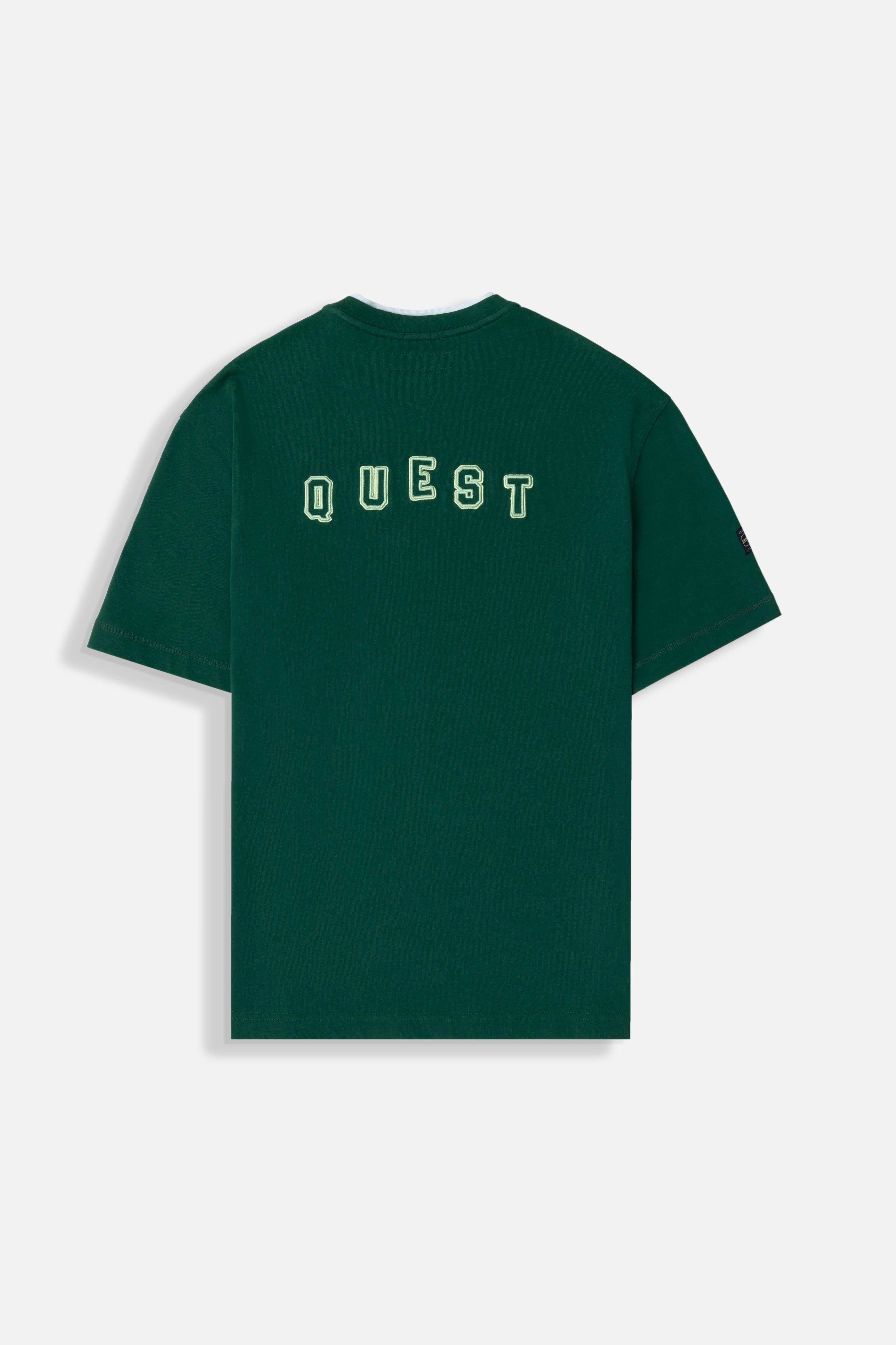 PLAYERA MANGA CORTA COLOR VERDE PRADERA