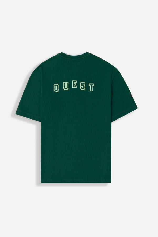 PLAYERA MANGA CORTA COLOR VERDE PRADERA