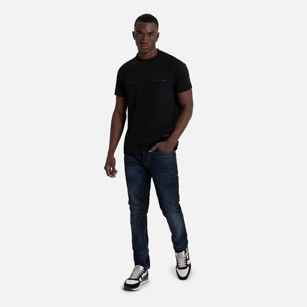 PLAYERA MANGA CORTA COLOR NEGRO - Quest México