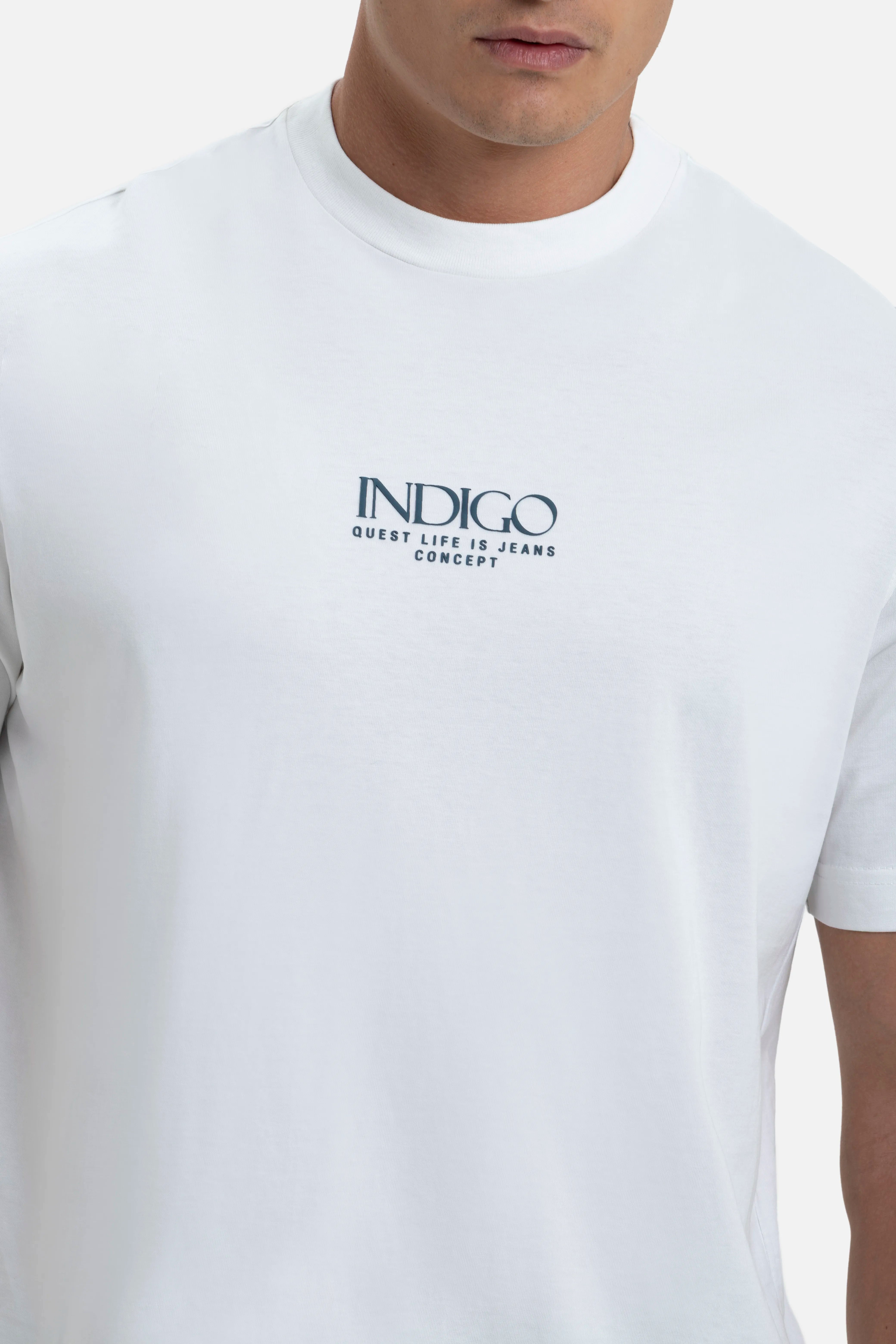 PLAYERA MANGA CORTA COLOR IVORY