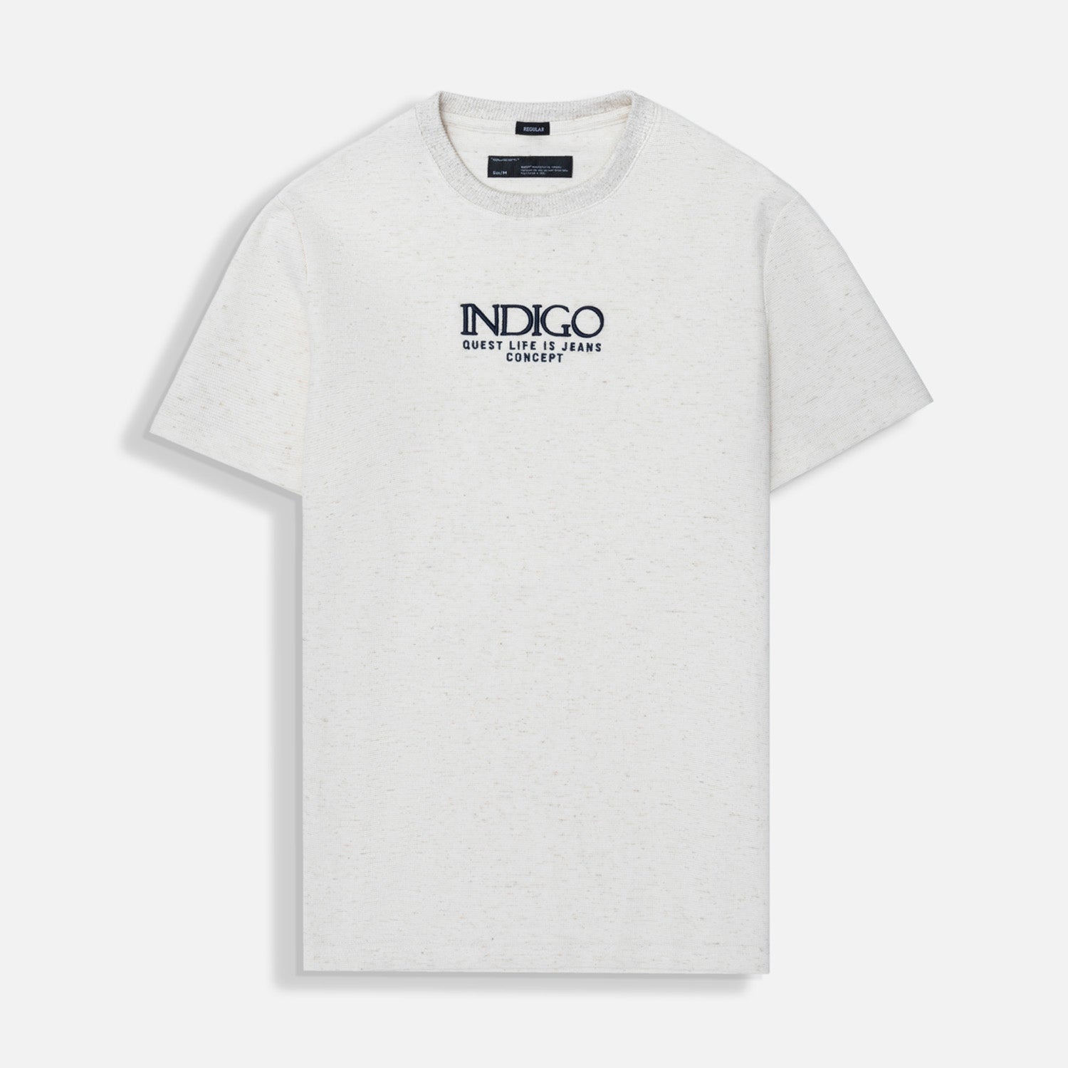 PLAYERA MANGA CORTA COLOR CRUDO - Quest México