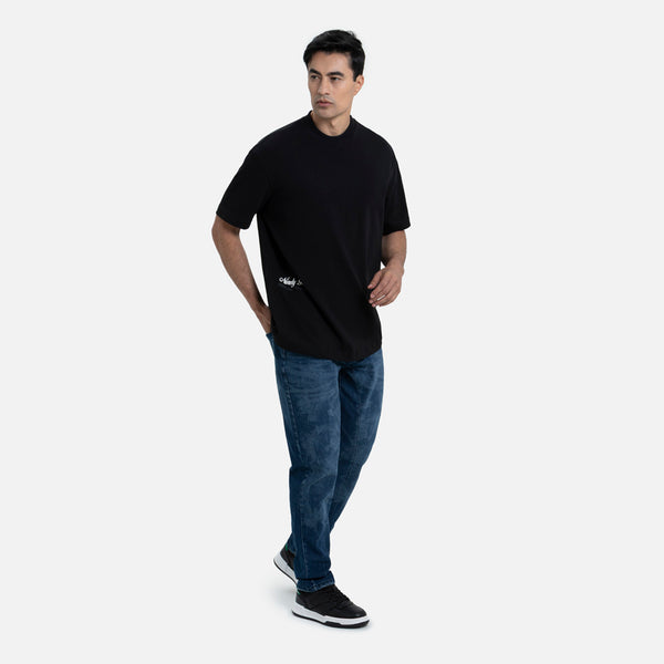 PLAYERA MANGA CORTA COLOR NEGRO - Quest México